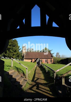 St. Kenelm's Church, Romsley, Halesowen, West midlands, Großbritannien. Stockfoto