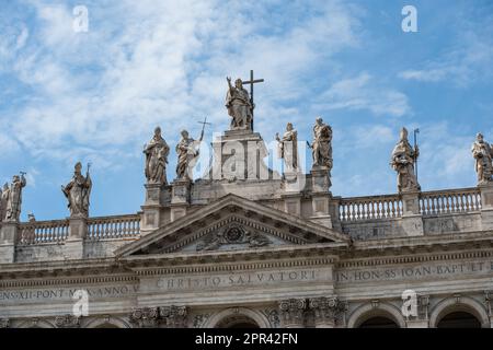 Basilica di San Giovanni in Laterano, Rom Stockfoto