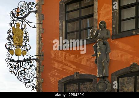 Die pfaffen-Brauerei ist reich an Tradition und befindet sich am Heumarkt in der Altstadt, Deutschland, Nordrhein-Westfalen, Rheinland, Köln Stockfoto