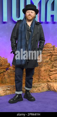 Foto muss gutgeschrieben werden ©Alpha Press 079965 16/02/2023 Leigh Francis AKA Keith Lemon Ant man und The Wasp Quantumania UK Gala Screening in London Stockfoto