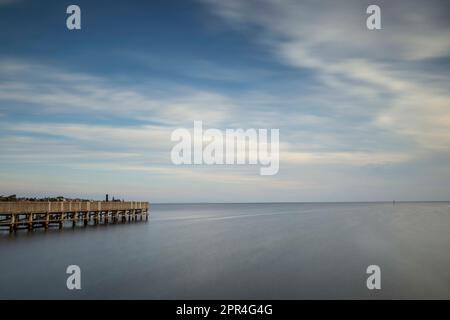 Melbourne, Australien. 26. April 2023. Die Middle Brighton Baths in Melbourne. Kredit: SOPA Images Limited/Alamy Live News Stockfoto