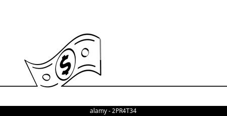 Cartoon Bundle usa Papiergeld Symbol oder Logo. Vektordollar, Geldscheine oder Geldscheine. Bargeld- und Währungsrechnungen. Banknoten, Bankfinanzinvestitionen Stockfoto