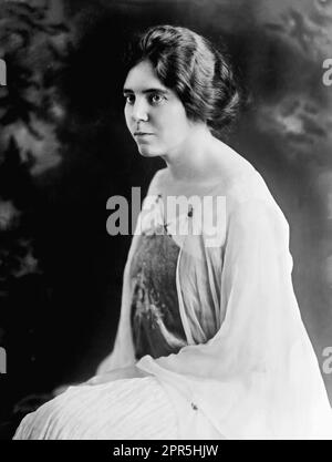 Alice Paul. Portrait der American Quaker Suffragistin und Frauenrechtsaktivistin Alice Stokes Paul (1885-1977) vom Bain News Service, c. 1925 Stockfoto