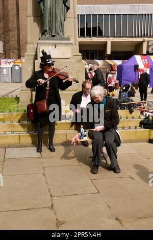 Saint George's Day Celebrations Derby 2023. Stockfoto