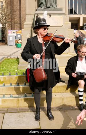 Saint George's Day Celebrations Derby 2023. Stockfoto