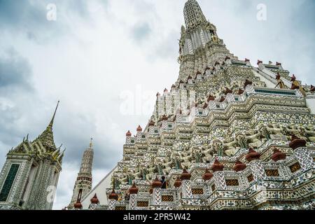 Wat Pole Han Tempel (Thailand Bangkok) Stockfoto