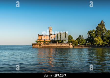 Schloss Montfort in Langenargen am Bodensee, Bodensee, Baden-Württemberg, Deutschland Stockfoto