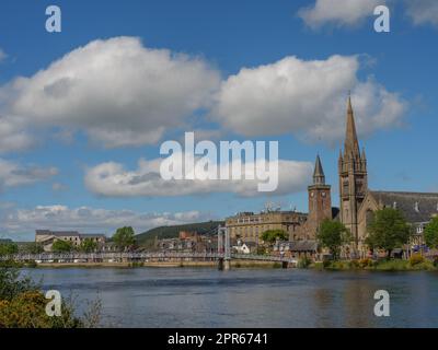 Inverness in schottland Stockfoto