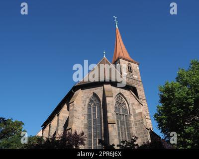 St.-Jakob-Kirche in Nürnberg Stockfoto