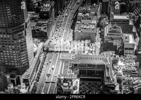 Der Blick vom Shibuya Sky Observatorium Stockfoto