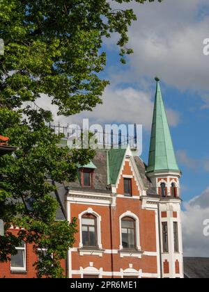 Eckernfoerde an der ostsee in deutschland Stockfoto