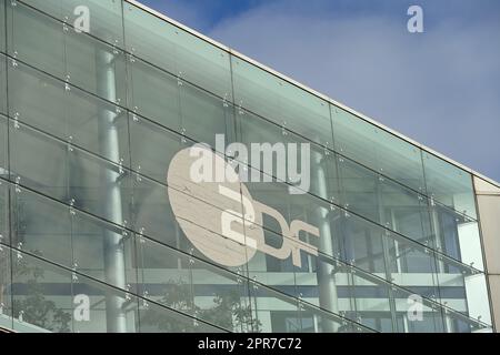 ZDF-Landesstudio Hamburg, Deichtor-Center, Willy-Brandt-Straße, Hamburg, Deutschland Stockfoto