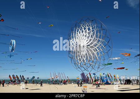 ARTEVENTO 2023, International Kite Festival Cervia, Ravenna, Italien Stockfoto