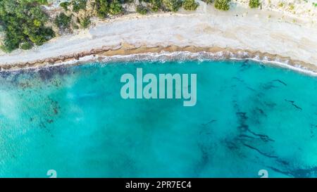 Antenne Pissouri Bay, Limassol, Zypern Stockfoto