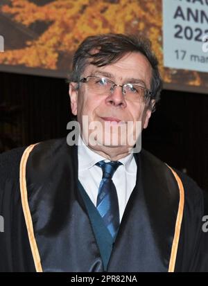 Mailand, Italien. 26. April 2023. Mailand, Italien Elio Franzini untersuchte den Rektor der Universität Mailand auf dem Foto:Elio Franzini Rektor der Universität Mailand Credit: Independent Photo Agency/Alamy Live News Stockfoto