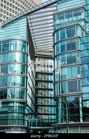 Kardinal Ort, Victoria Street, London, England Stockfoto