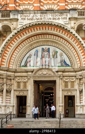 Westminster Cathedral, Victoria Street, London, England Stockfoto