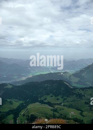 Widauersteig, Scheffauer Berg, Tirol, Österreich Stockfoto