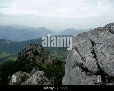 Widauersteig, Scheffauer Berg, Tirol, Österreich Stockfoto