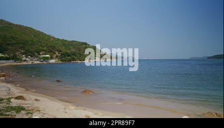 MUI wo, Hongkong 25. April 2021: Hong Kong lantau Island Stockfoto