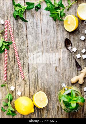 Limonade Zutaten Stockfoto