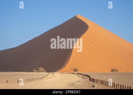 Sanddünen in Sossusvlei Namibia Stockfoto