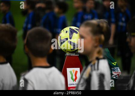 Spielen Sie am 19. März 2023 im Stadion Giuseppe Meazza San Siro Siro in Mailand, Italien, während des Fußballspiels der Italienischen Serie A zwischen dem Inter FC Internazionale Juventus FC. Foto: Tiziano Ballabio Stockfoto