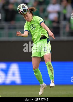 WOLFSBURG - Lynn Wilms Von VFL Wolfsburg Frauen Beim UEFA Champions ...