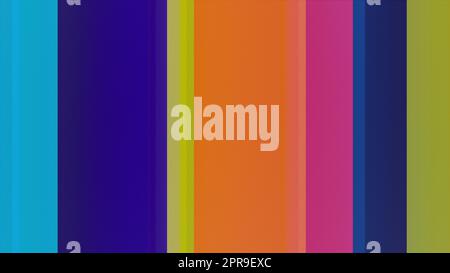 Linien in verschiedenen Farben. Computer erzeugt 3D Rendering Stockfoto