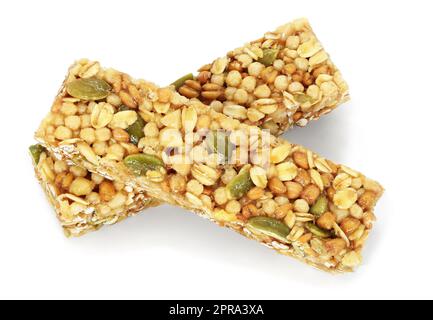 Orientalische Süßigkeiten aus Honig oder Sirup, Samen und Nüssen. Kozinaki. Stockfoto