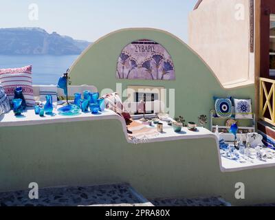 Griechenland, Santorin - Altstadt Von Oia Stockfoto