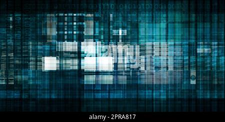 Big Data Analytics Abstract Hintergrund Technologiekonzept Stockfoto