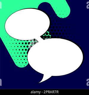 Rahmen Im Comicdesign. Schönes Bilderrahmen-Set Mit Boom Bubbles Für Design Collage, Lustige Niedliche Comic-Fotosammlung Für Kinder, Designzeichnung Stockfoto