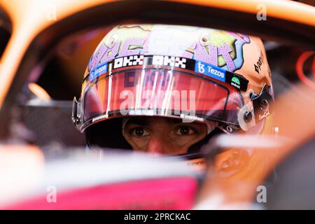 SUZUKA, JAPAN, Suzuka Circuit, 7. Oktober: Daniel Ricciardo (AUS) des Teams McLaren während des japanischen Formel-1-Grand Prix auf der Suzuka-Rennstrecke am Stockfoto
