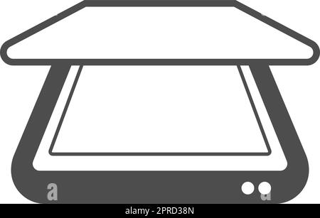 Designabbildung des Scannersymbols Stock Vektor