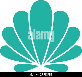 Shell Icon Logo-Design-Illustration Stock Vektor