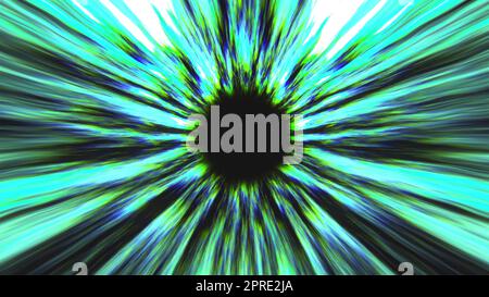 Radiale Streifen. Computer erzeugt 3D Rendering Stockfoto