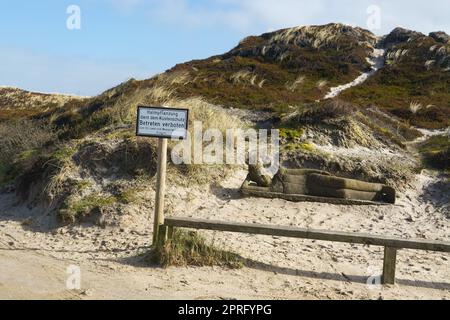 An der Strandbar Sansibar, Kampen, Sylt Stockfoto