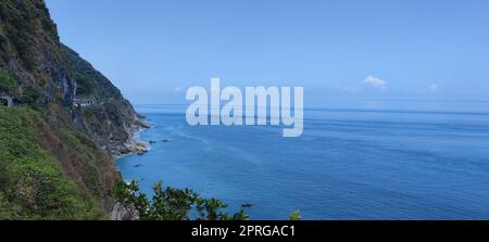 Chingshui Ocean Cliffs sind die höchsten Küstenklippen in Taiwan Stockfoto