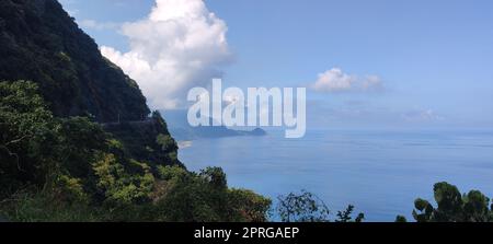 Chingshui Ocean Cliffs sind die höchsten Küstenklippen in Taiwan Stockfoto