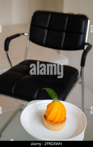 Mayongchid oder marian Plum Cheese Pie, Stock Foto Stockfoto