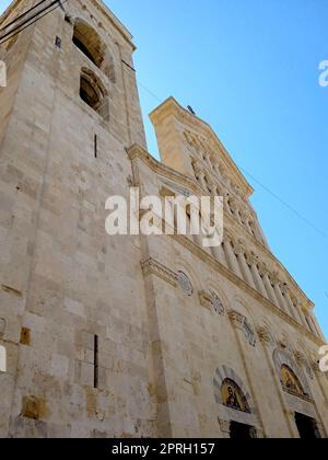 Kathedrale der Stadt Cagliari auf Sardinien Stockfoto