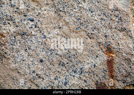 Nahaufnahme der schönen natürlichen Design aus Granit. Stockfoto