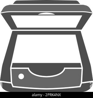 Scanner icon design illustration Stock Vektor