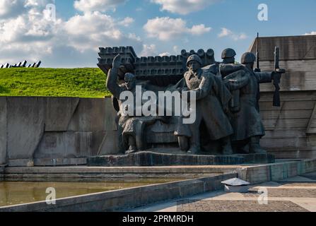 Nationalmuseum für die Geschichte der Ukraine im Zweiten Weltkrieg Stockfoto