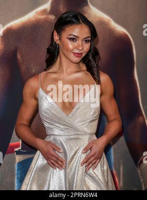 London, Großbritannien. 26. April 2023. Vanessa Bauer nahm an einer VIP-Gala-Vorführung von „Big George Foreman“ im Ham Yard Hotel in London Teil. Kredit: SOPA Images Limited/Alamy Live News Stockfoto