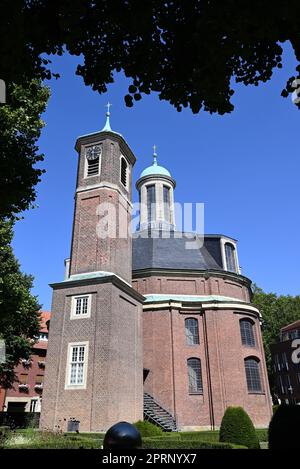 Alte clemens-Kirche in munster, deutschland Stockfoto