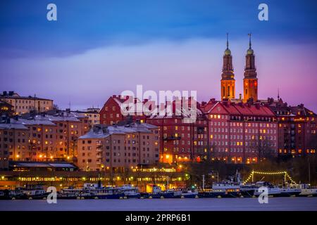 Altstadt Von Gumlastan (Stockholm) Stockfoto