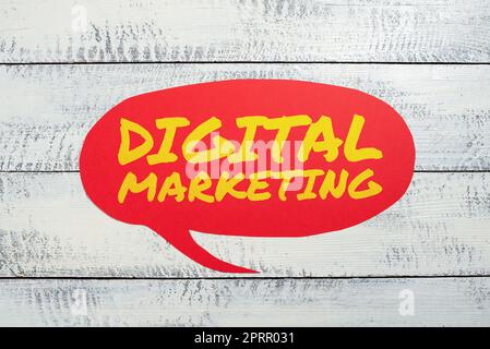 Text wird angezeigt Digital MarketingSearch Engine Optimazation Pay per Click Ad Internet. Word für Suchmaschinenoptionen Pay-per-Click-Werbung Internet Stockfoto