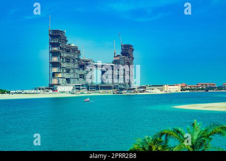 Dubais Royal Atlantis (im Bau) Stockfoto